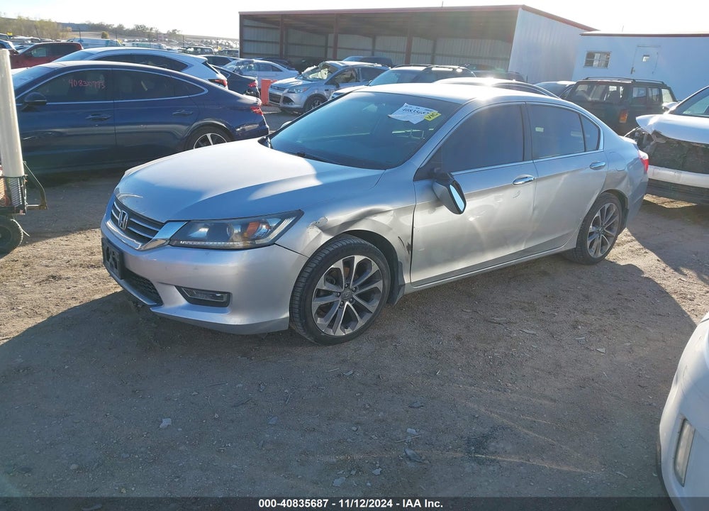 2013 HONDA ACCORD SPORT VIN: 1HGCR2F57DA231917