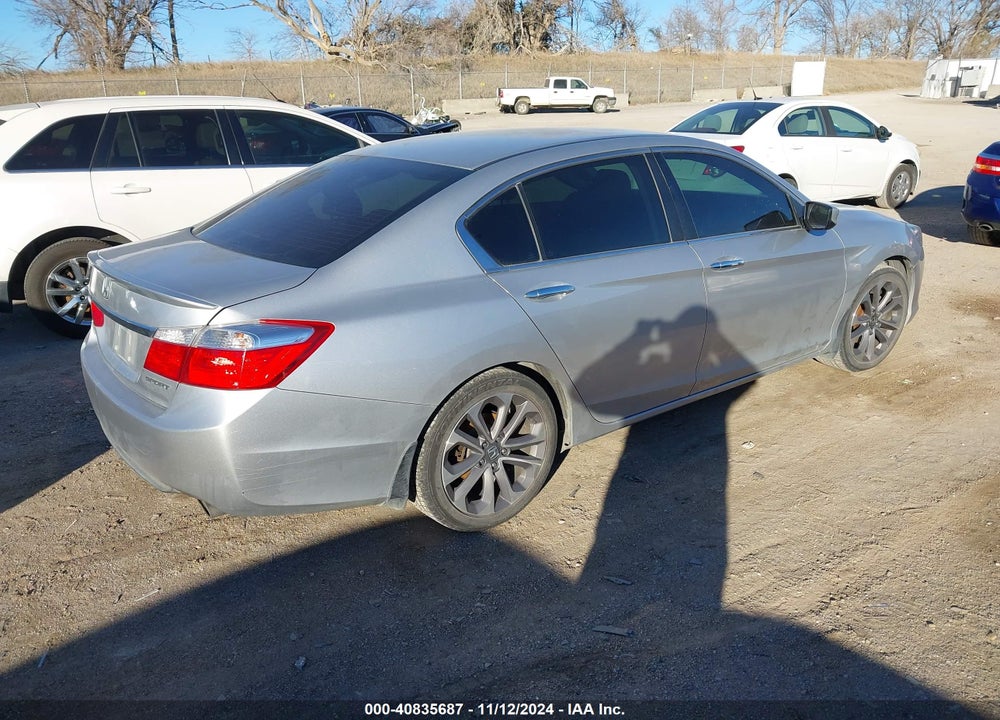 2013 HONDA ACCORD SPORT VIN: 1HGCR2F57DA231917