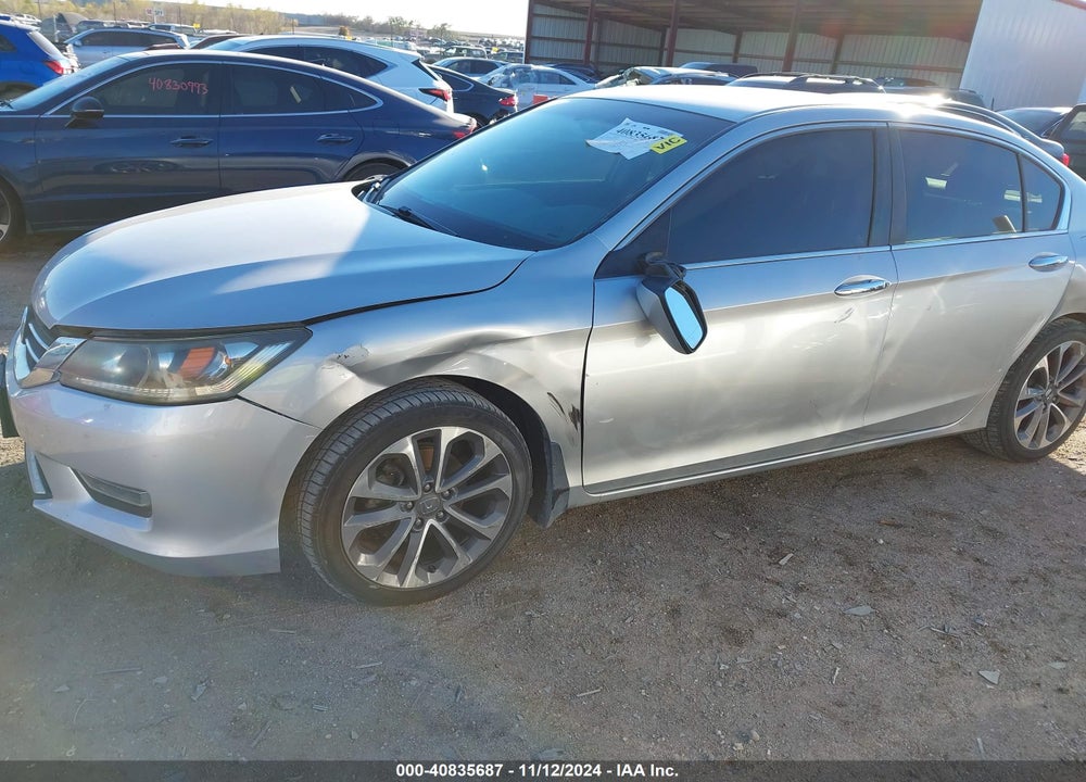 2013 HONDA ACCORD SPORT VIN: 1HGCR2F57DA231917