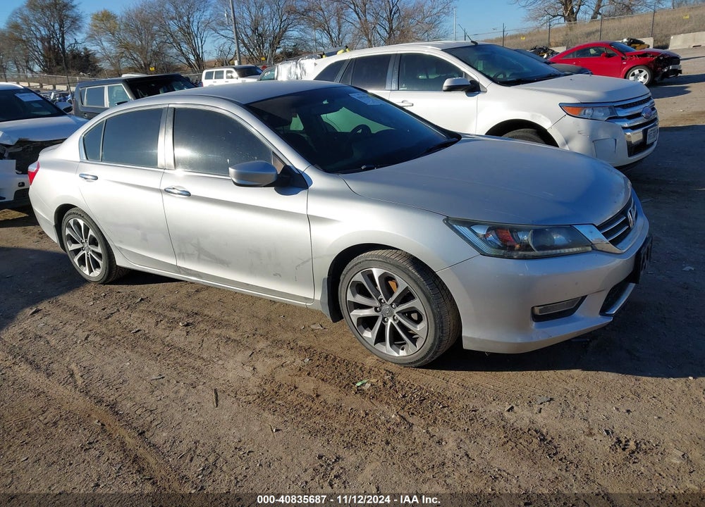 2013 HONDA ACCORD SPORT VIN: 1HGCR2F57DA231917