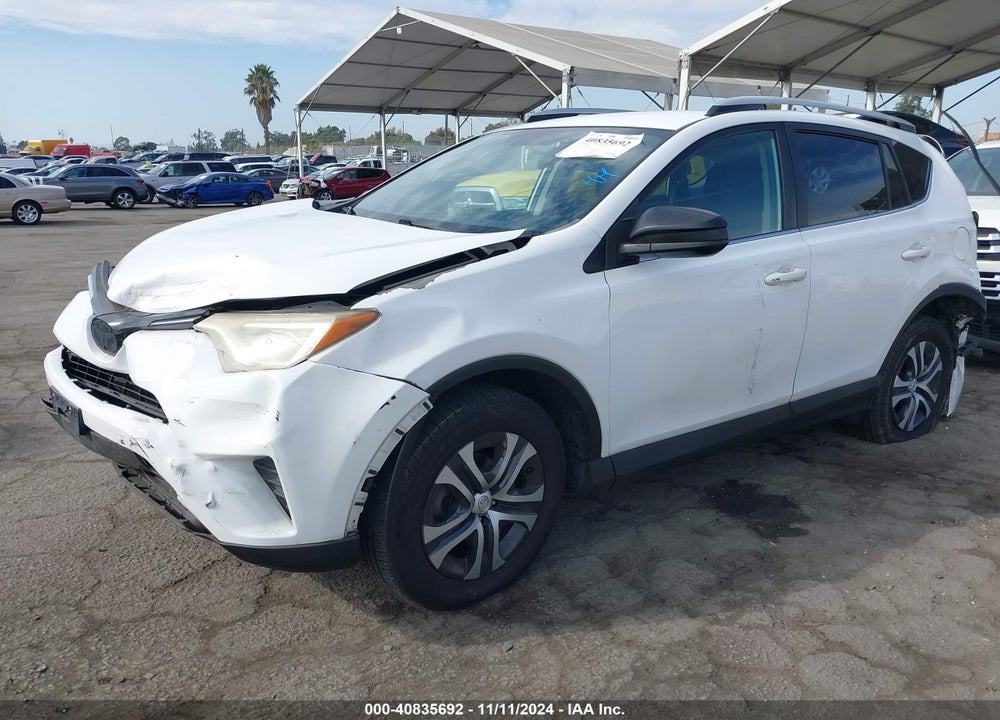 2016 TOYOTA RAV4 LE VIN: 2T3BFREV8GW448296