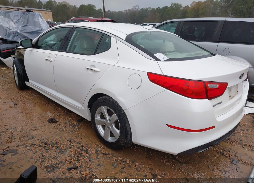 2015 KIA OPTIMA LX VIN: KNAGM4A74F5626486