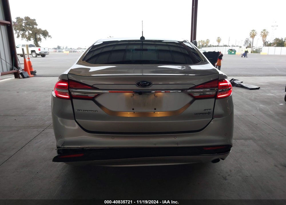 2018 FORD FUSION HYBRID SE VIN: 3FA6P0LU4JR145408