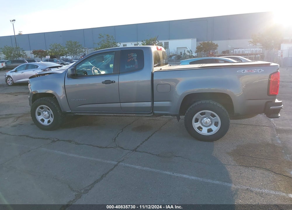2021 CHEVROLET COLORADO 4WD LONG BOX WT VIN: 1GCHTBEN2M1101437