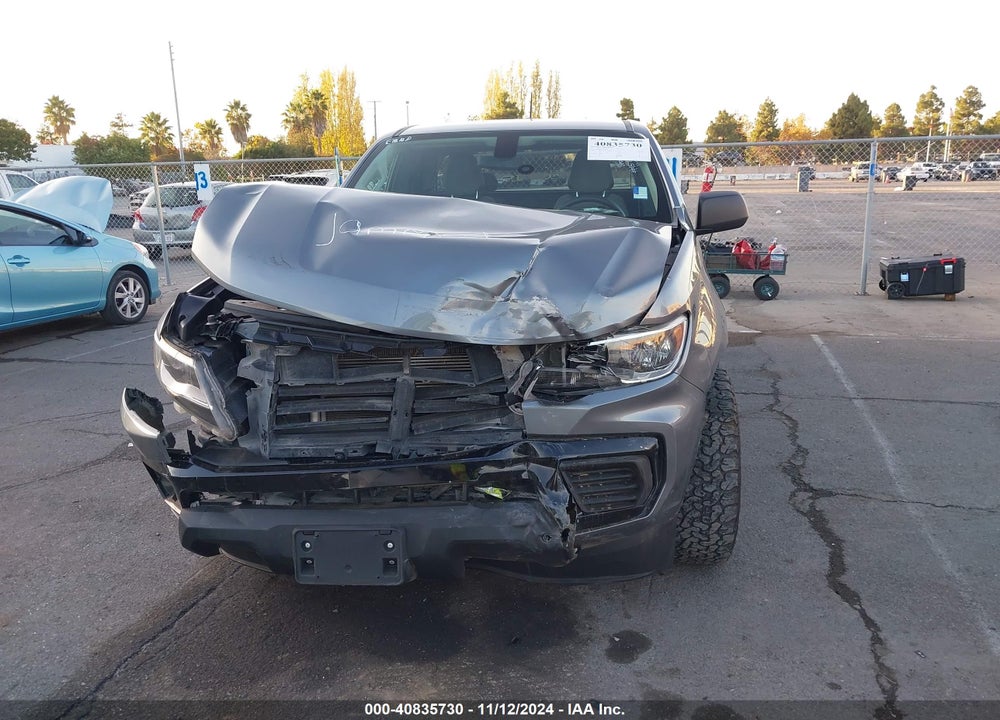 2021 CHEVROLET COLORADO 4WD LONG BOX WT VIN: 1GCHTBEN2M1101437