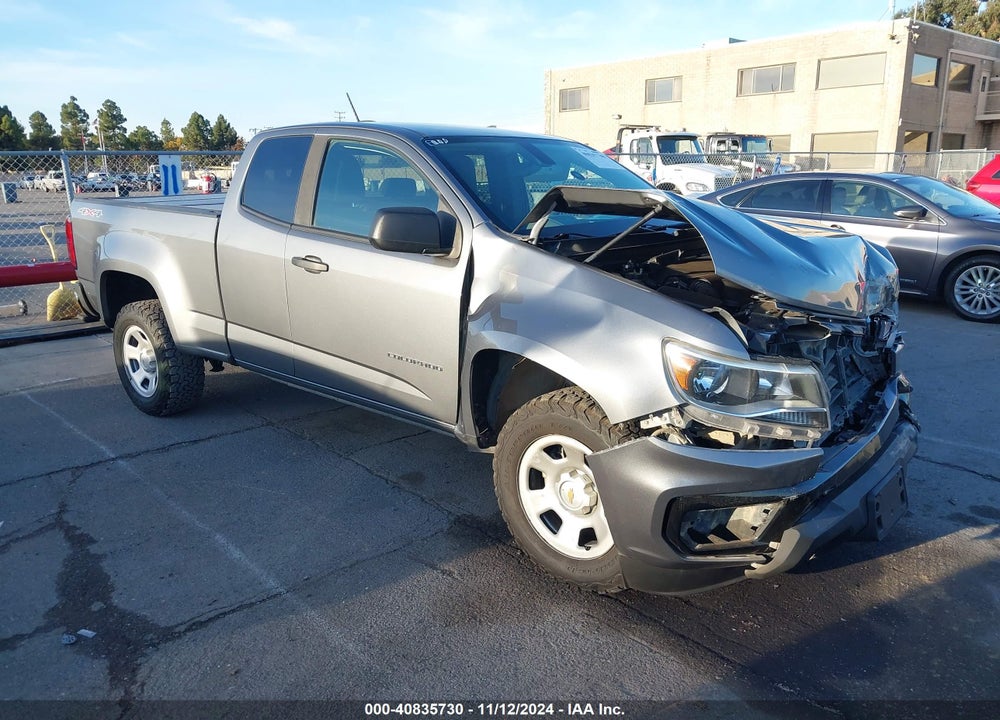 2021 CHEVROLET COLORADO 4WD LONG BOX WT VIN: 1GCHTBEN2M1101437