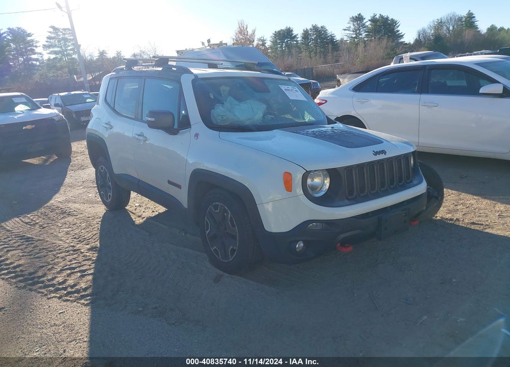 2016 JEEP RENEGADE TRAILHAWK VIN: ZACCJBCT5GPD64740