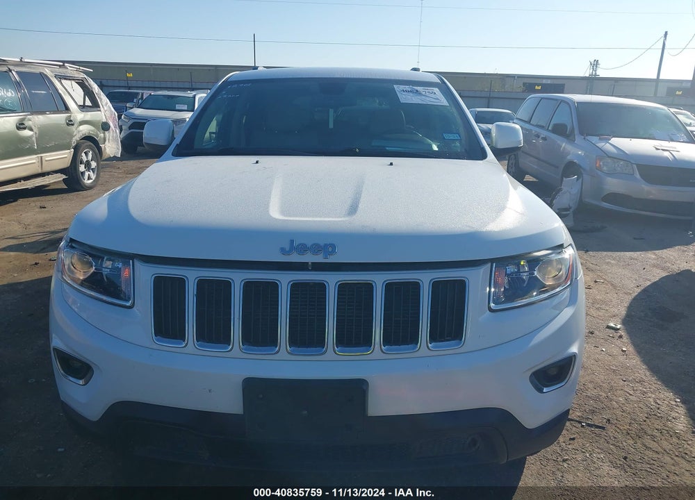 2014 JEEP GRAND CHEROKEE LAREDO VIN: 1C4RJEAG0EC276522
