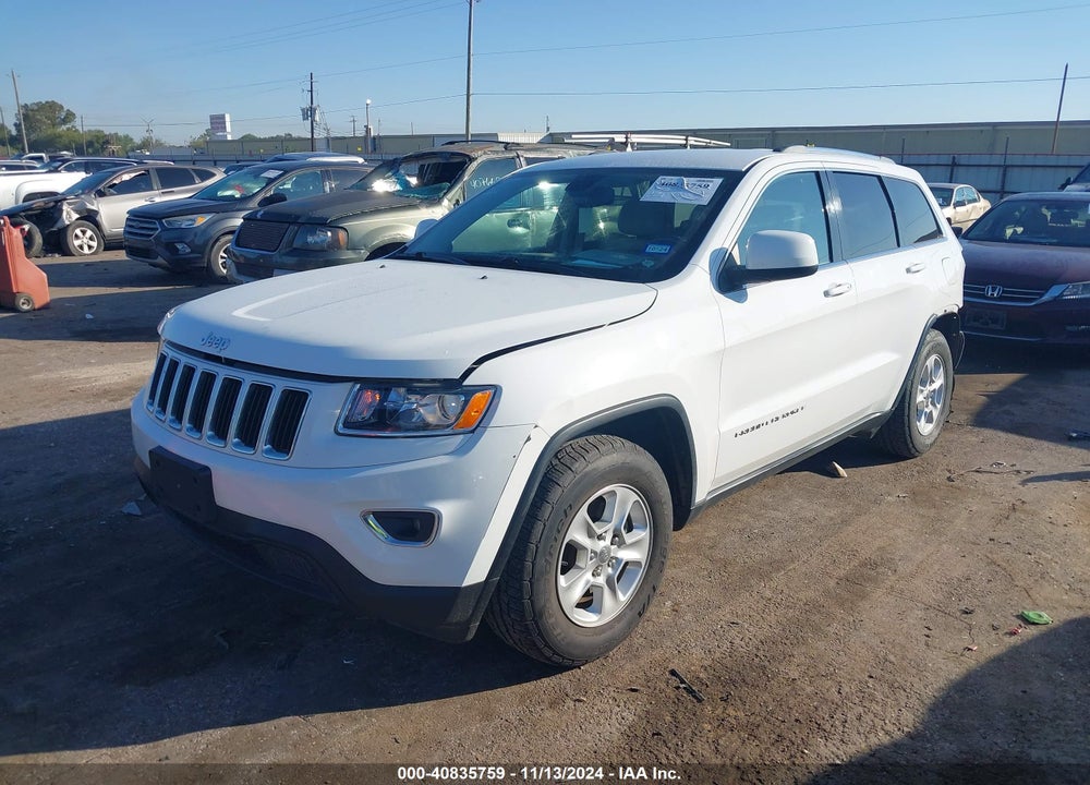 2014 JEEP GRAND CHEROKEE LAREDO VIN: 1C4RJEAG0EC276522