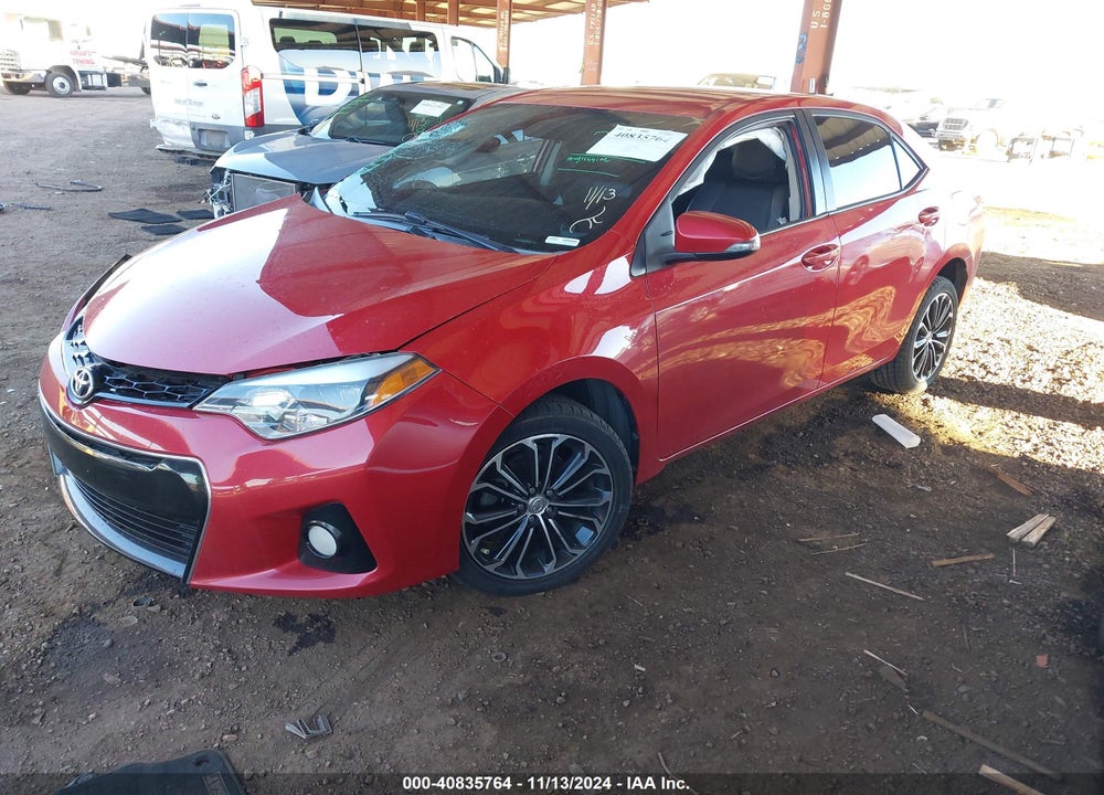 2014 TOYOTA COROLLA S PLUS VIN: 5YFBURHE0EP051710