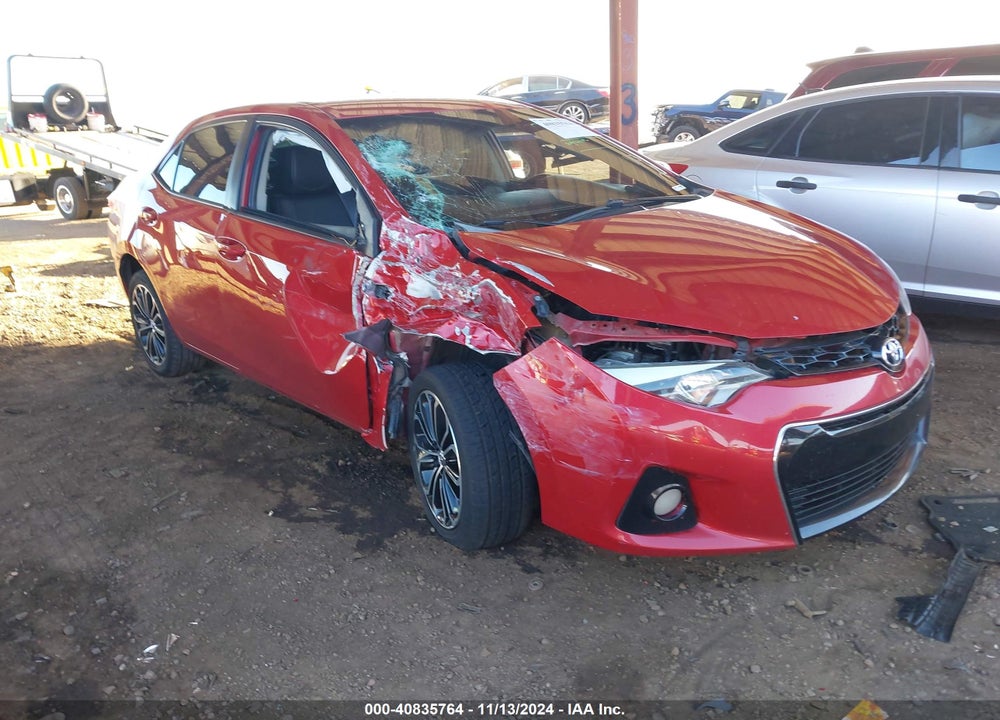 2014 TOYOTA COROLLA S PLUS VIN: 5YFBURHE0EP051710