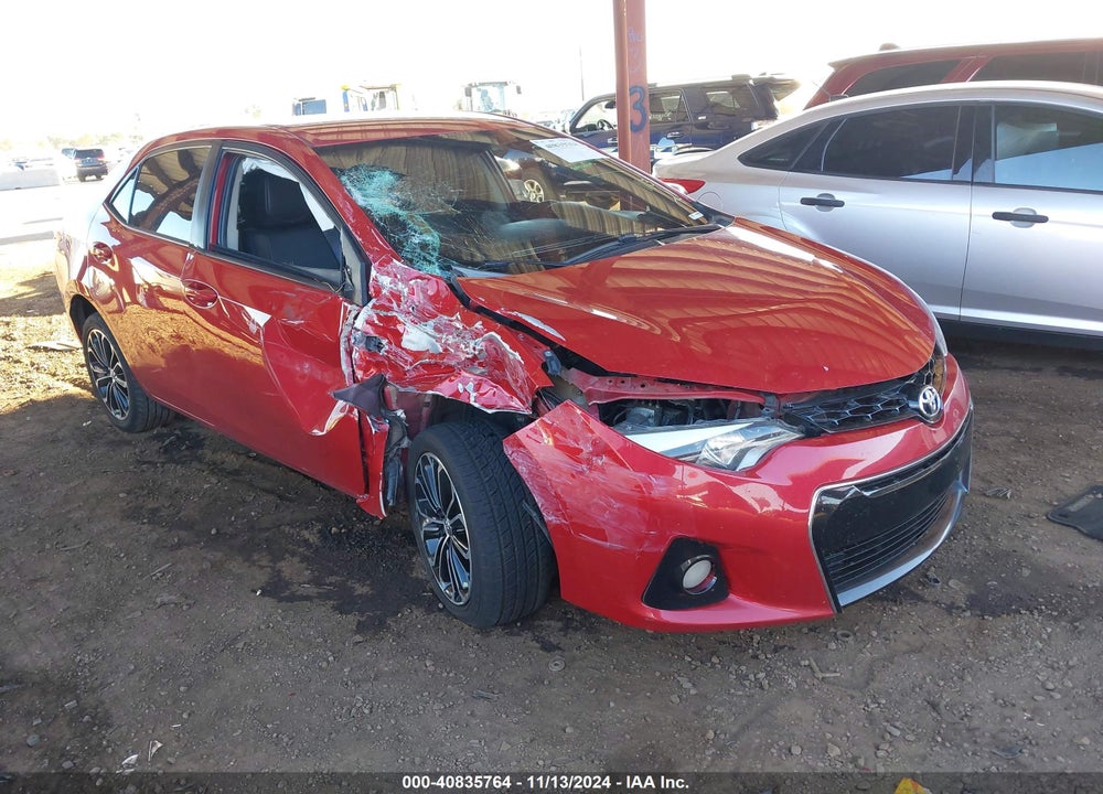 2014 TOYOTA COROLLA S PLUS VIN: 5YFBURHE0EP051710