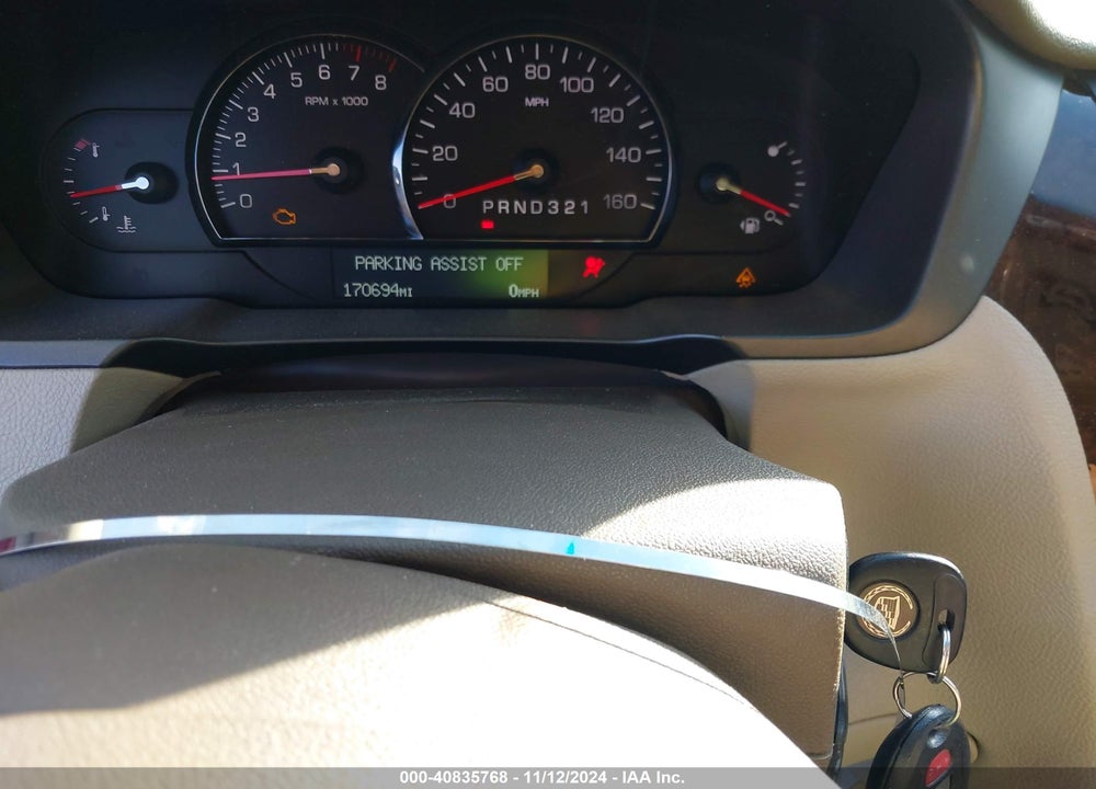 2006 CADILLAC DTS PERFORMANCE VIN: 1G6KD57976U119229