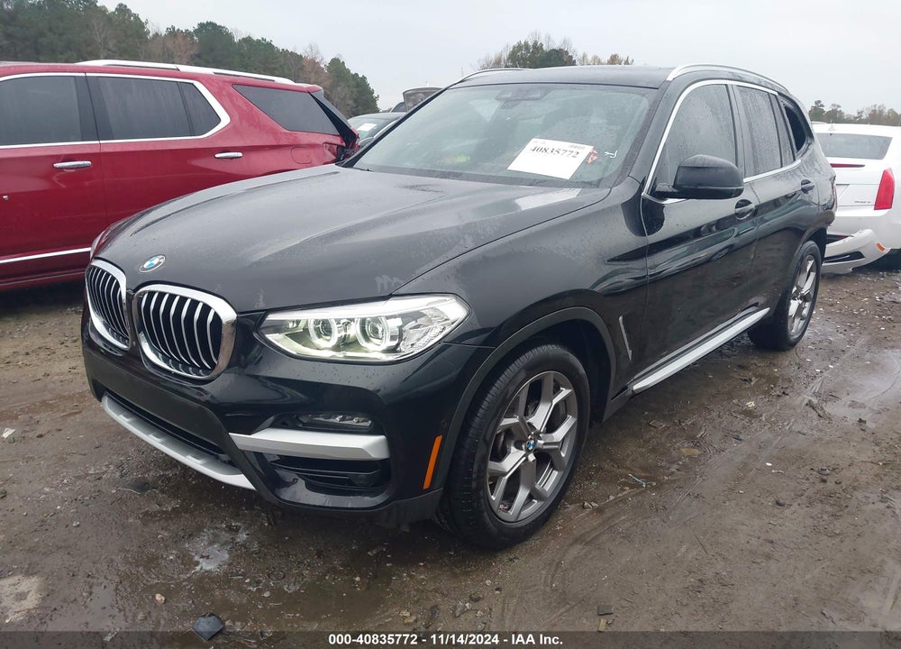 2021 BMW X3 XDRIVE30I VIN: 5UXTY5C09M9F25818