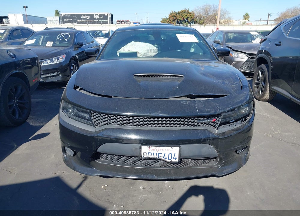 2019 DODGE CHARGER GT RWD VIN: 2C3CDXHG7KH567840