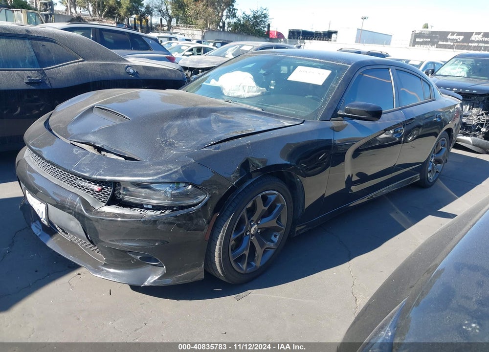 2019 DODGE CHARGER GT RWD VIN: 2C3CDXHG7KH567840