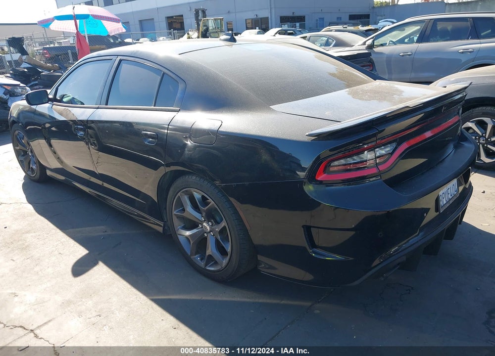 2019 DODGE CHARGER GT RWD VIN: 2C3CDXHG7KH567840
