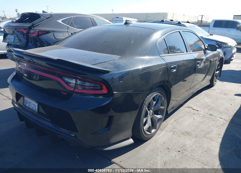 2019 DODGE CHARGER GT RWD VIN: 2C3CDXHG7KH567840