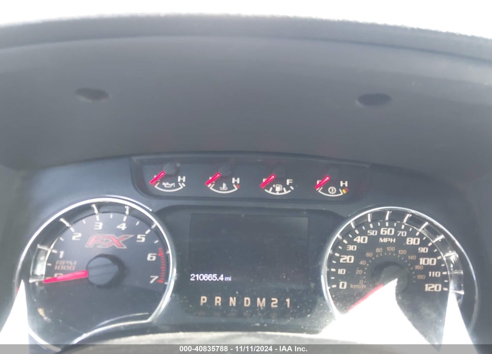 2013 FORD F-150 FX4 VIN: 1FTFW1ET9DFA43305