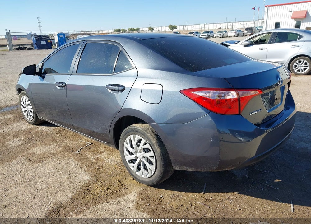 2017 TOYOTA COROLLA LE VIN: 2T1BURHEXHC829662
