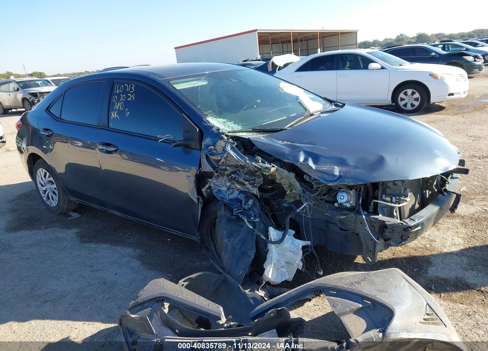2017 TOYOTA COROLLA LE VIN: 2T1BURHEXHC829662