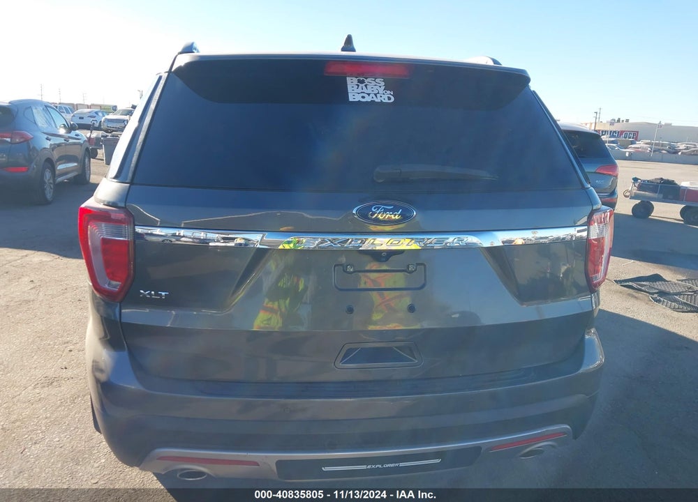 2017 FORD EXPLORER XLT VIN: 1FM5K7D80HGC85340