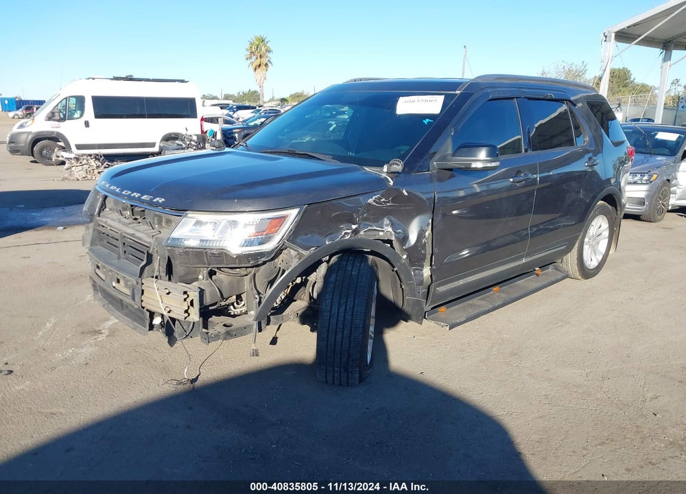 2017 FORD EXPLORER XLT VIN: 1FM5K7D80HGC85340