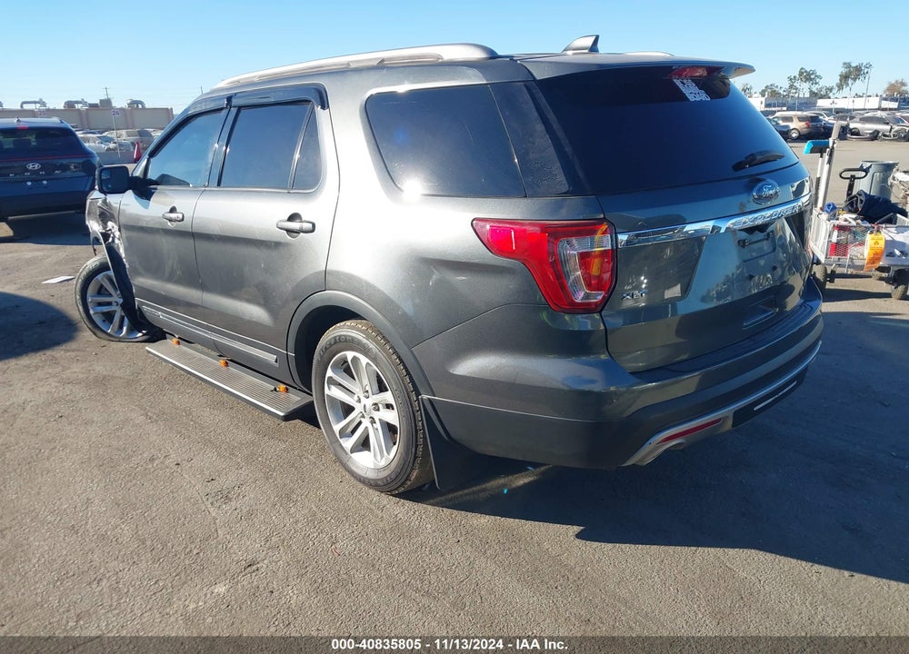 2017 FORD EXPLORER XLT VIN: 1FM5K7D80HGC85340
