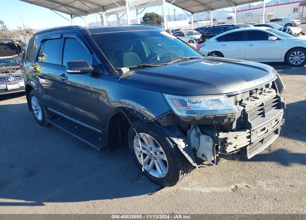 2017 FORD EXPLORER XLT VIN: 1FM5K7D80HGC85340