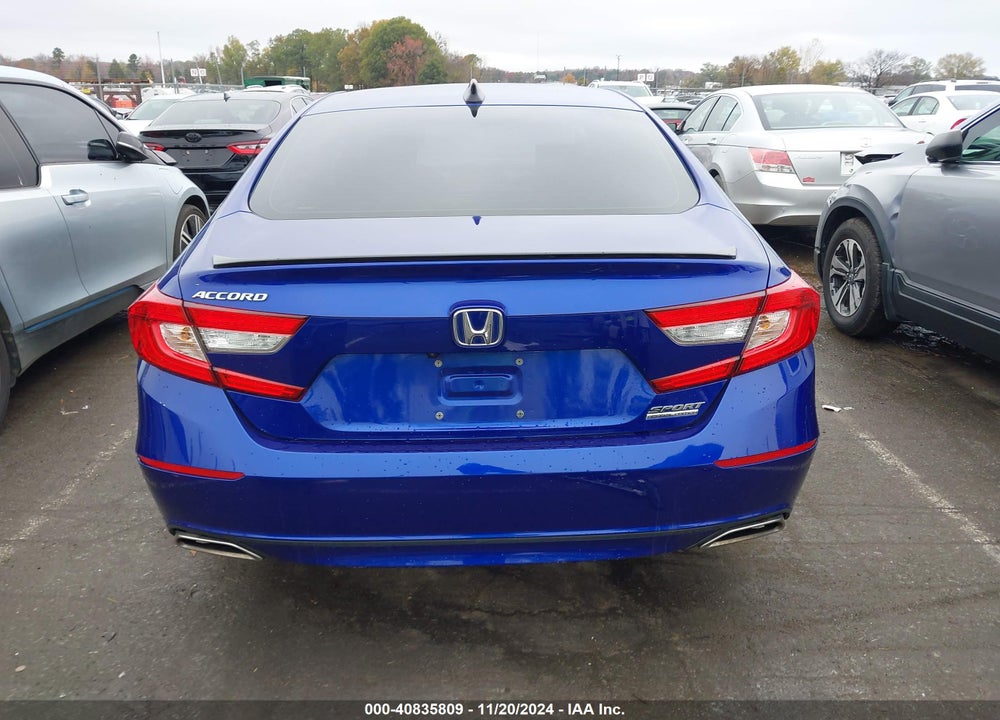 2021 HONDA ACCORD VIN: 1HGCV1F45MA014511