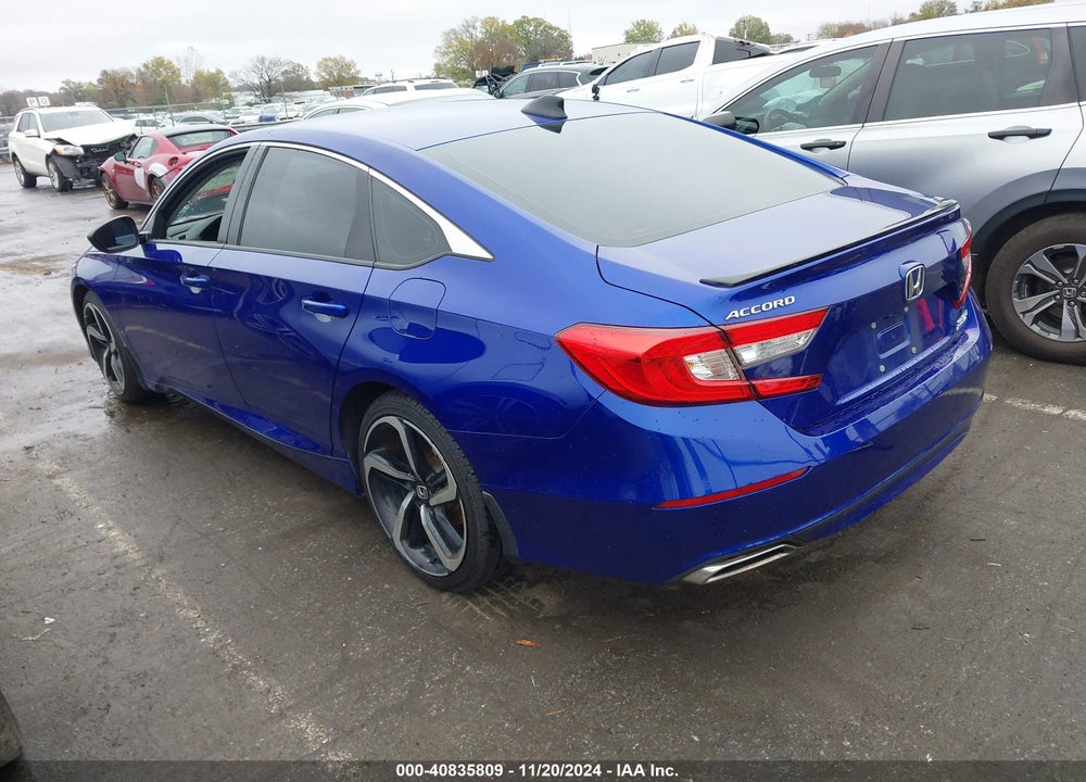 2021 HONDA ACCORD VIN: 1HGCV1F45MA014511