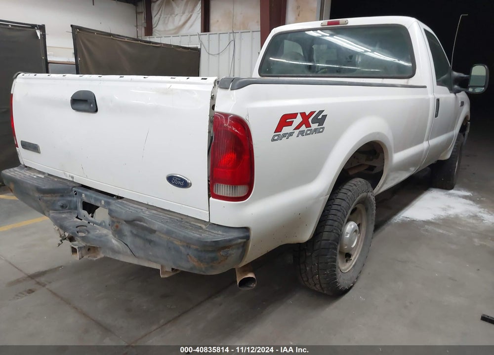 2005 FORD F-250 XL/XLT VIN: 1FTNF21515EB69805