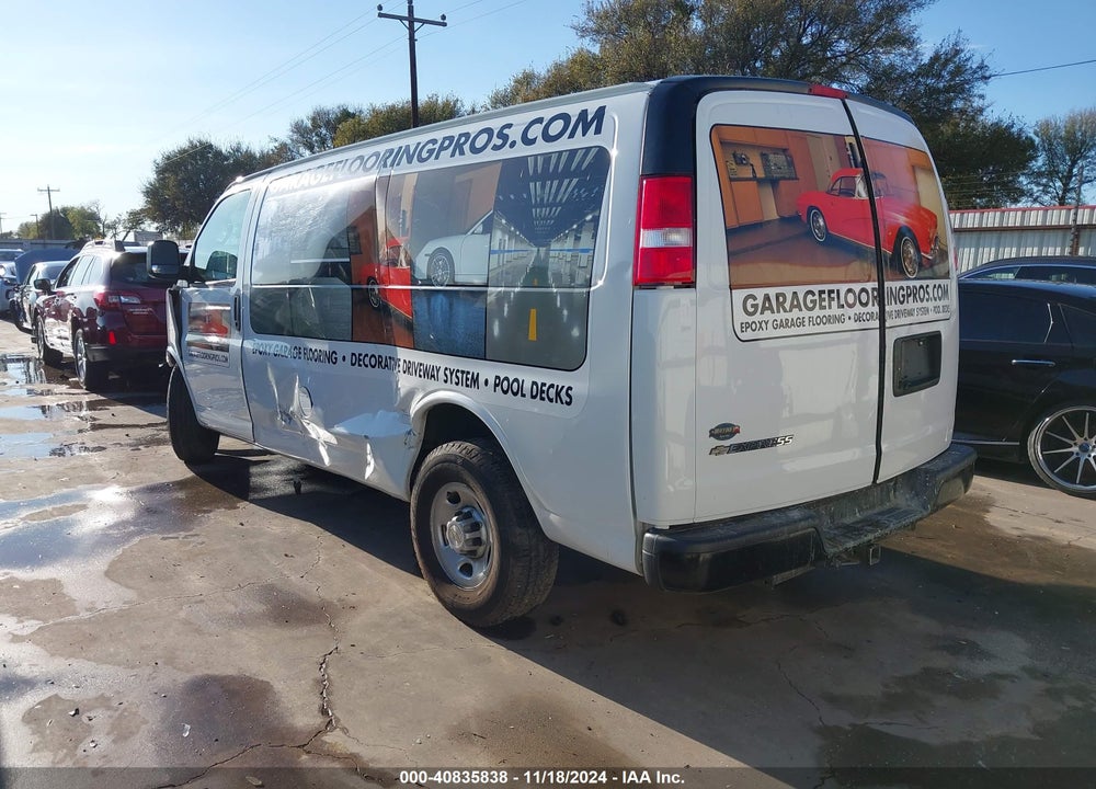 2021 CHEVROLET EXPRESS CARGO RWD 2500 REGULAR WHEELBASE WT VIN: 1GCWGAFP1M1188608