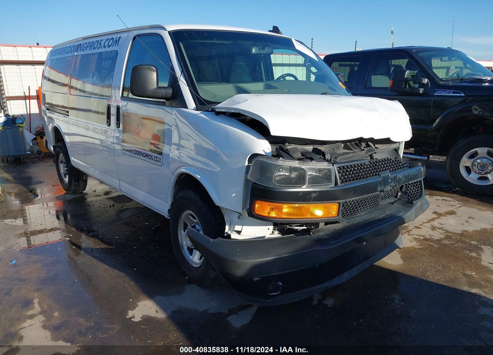 2021 CHEVROLET EXPRESS CARGO RWD 2500 REGULAR WHEELBASE WT VIN: 1GCWGAFP1M1188608