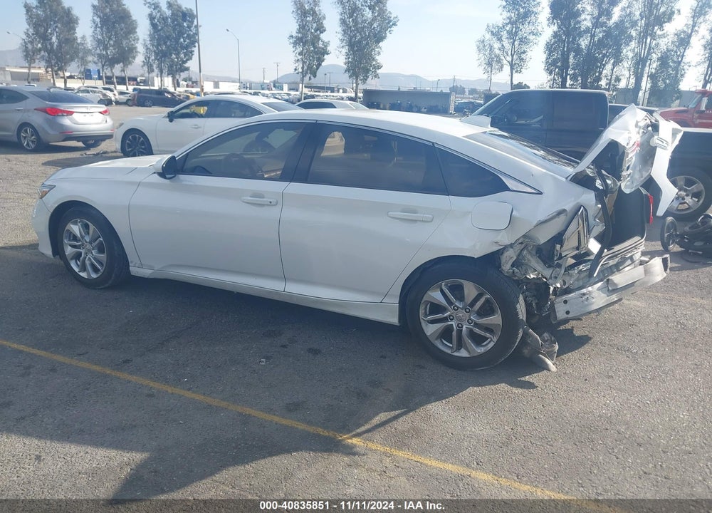 2018 HONDA ACCORD VIN: 1HGCV1F17JA260252