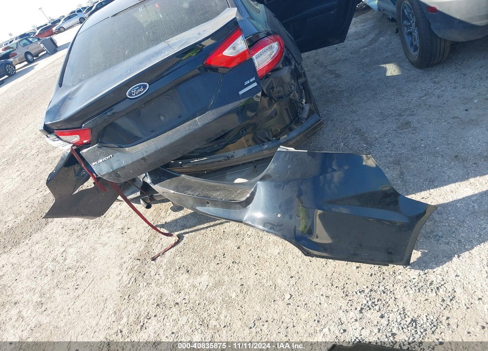 2016 FORD FUSION SE VIN: 3FA6P0H96GR396007