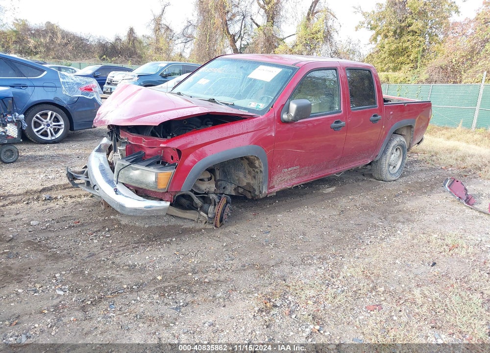 2004 CHEVROLET COLORADO LS VIN: 1GCDT136048204271