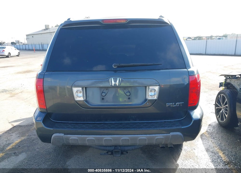 2003 HONDA PILOT EX VIN: 2HKYF184X3H531633