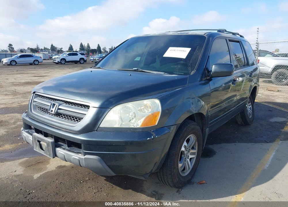 2003 HONDA PILOT EX VIN: 2HKYF184X3H531633