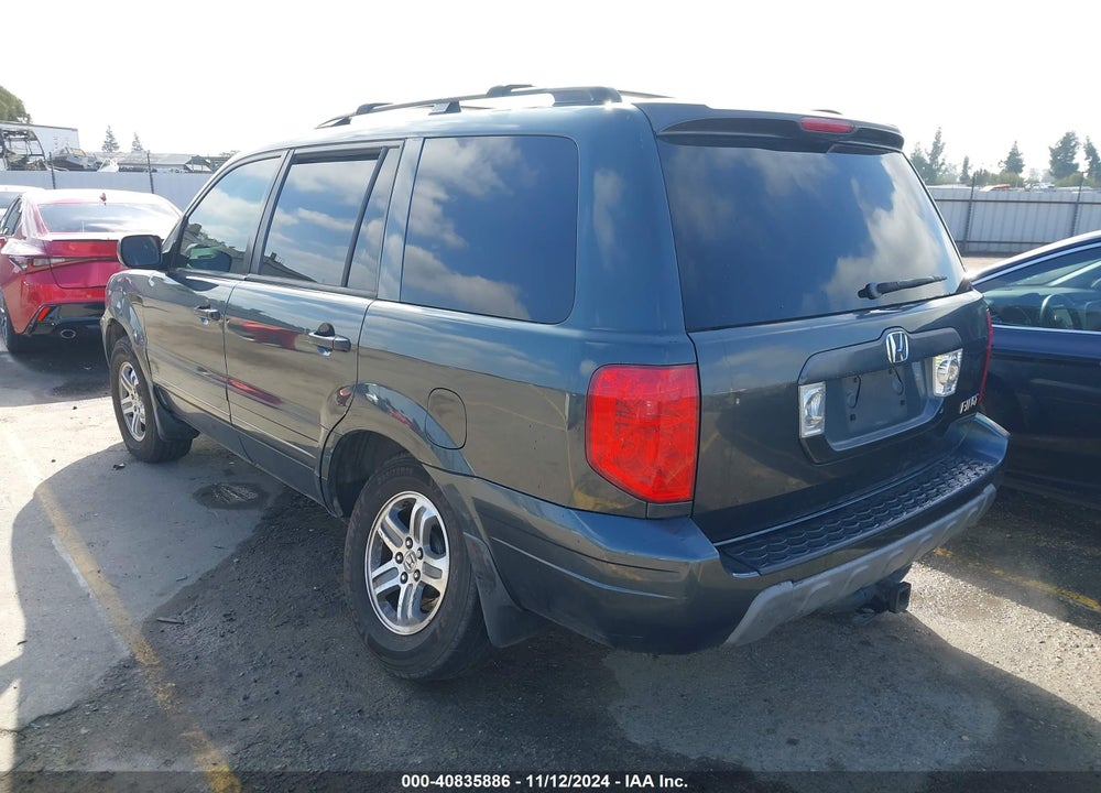 2003 HONDA PILOT EX VIN: 2HKYF184X3H531633