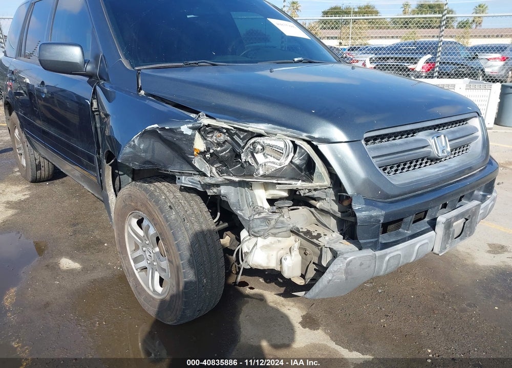 2003 HONDA PILOT EX VIN: 2HKYF184X3H531633