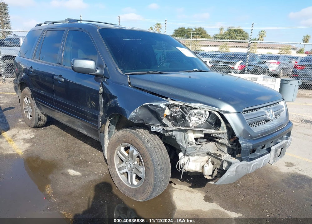 2003 HONDA PILOT EX VIN: 2HKYF184X3H531633