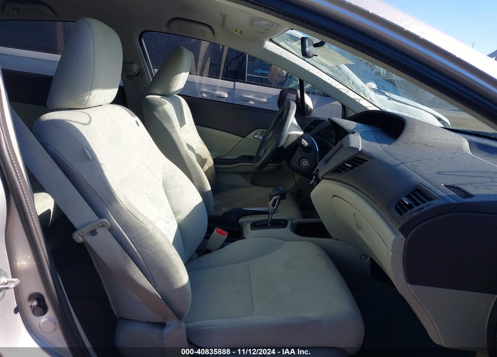 2012 HONDA CIVIC LX VIN: 19XFB2F55CE089885