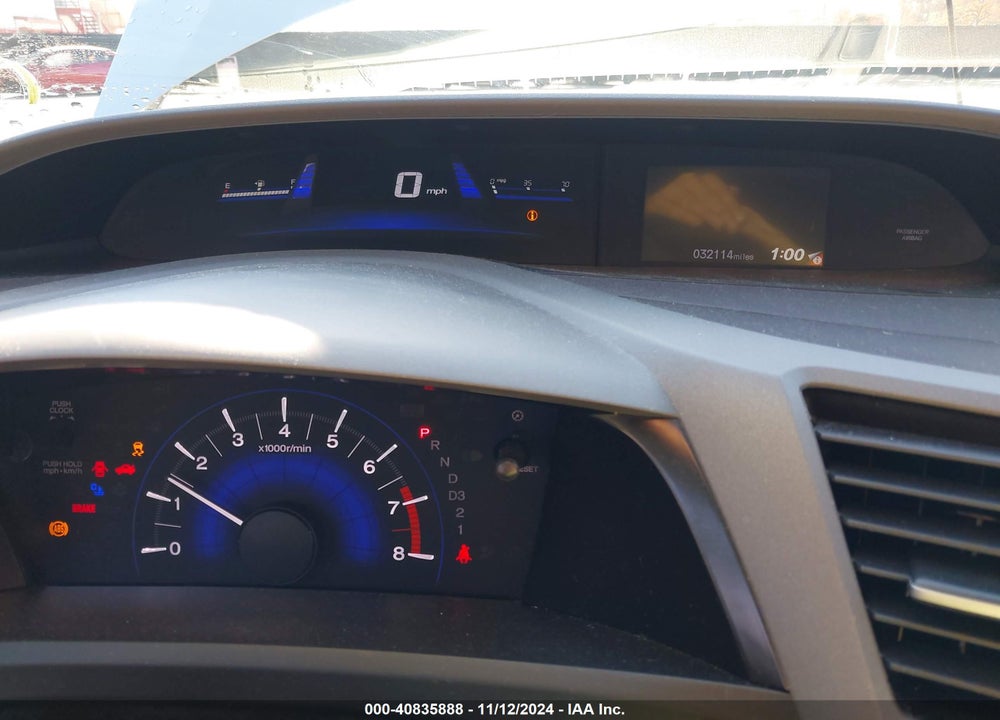 2012 HONDA CIVIC LX VIN: 19XFB2F55CE089885
