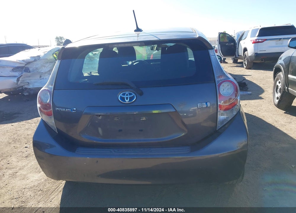 2012 TOYOTA PRIUS C THREE VIN: JTDKDTB35C1017610