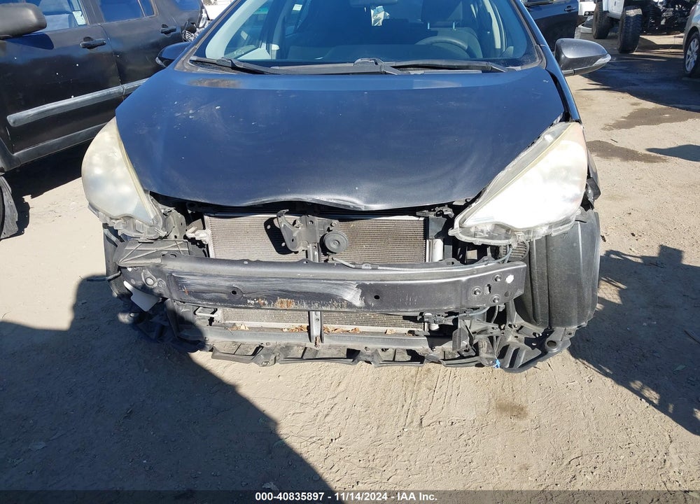 2012 TOYOTA PRIUS C THREE VIN: JTDKDTB35C1017610