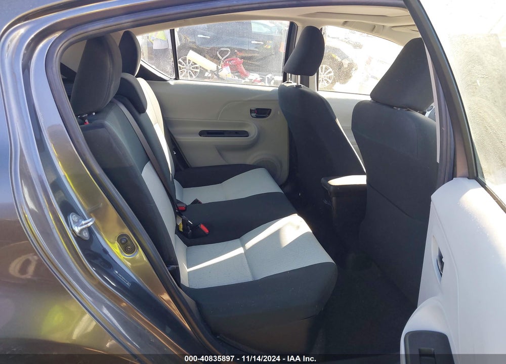 2012 TOYOTA PRIUS C THREE VIN: JTDKDTB35C1017610