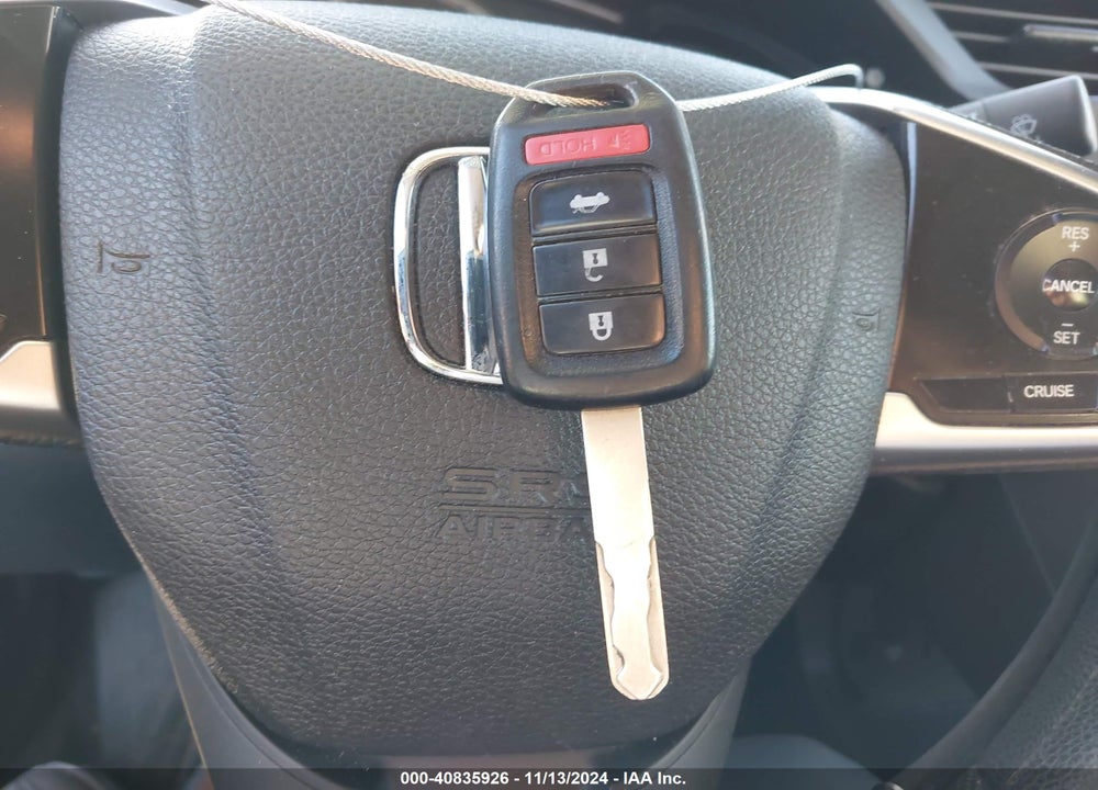 2017 HONDA CIVIC LX VIN: 19XFC2F5XHE207594