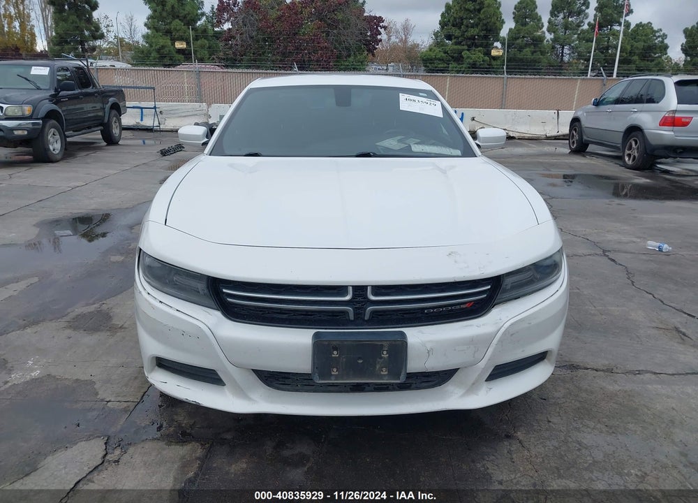 2015 DODGE CHARGER SE VIN: 2C3CDXBG6FH878710