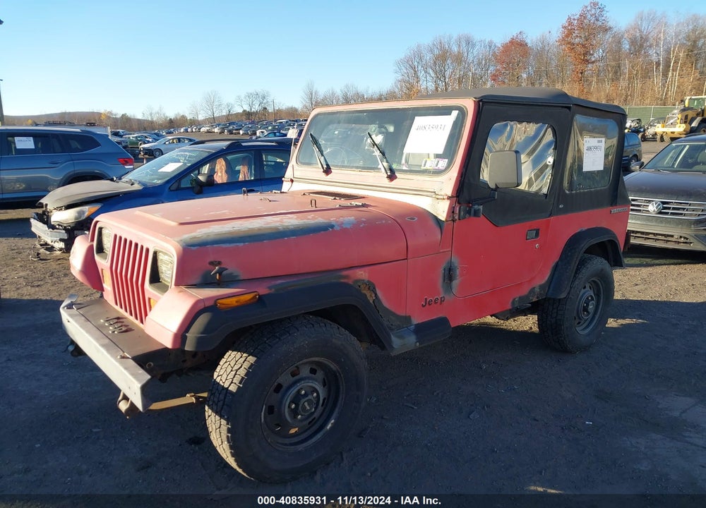 1990 JEEP WRANGLER / YJ S VIN: 2J4FY19E9LJ513029